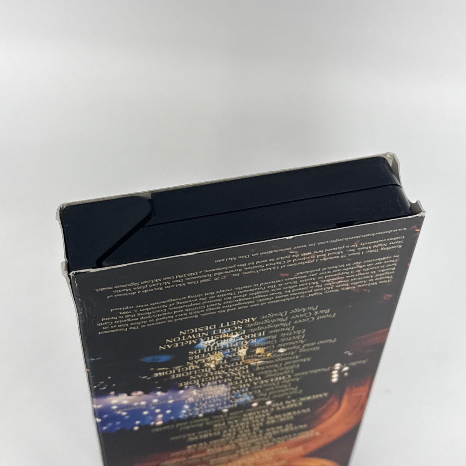 Don McLean Starry Night VHS 2000 PBS Live Paramount Theater SIGNED Autographed
