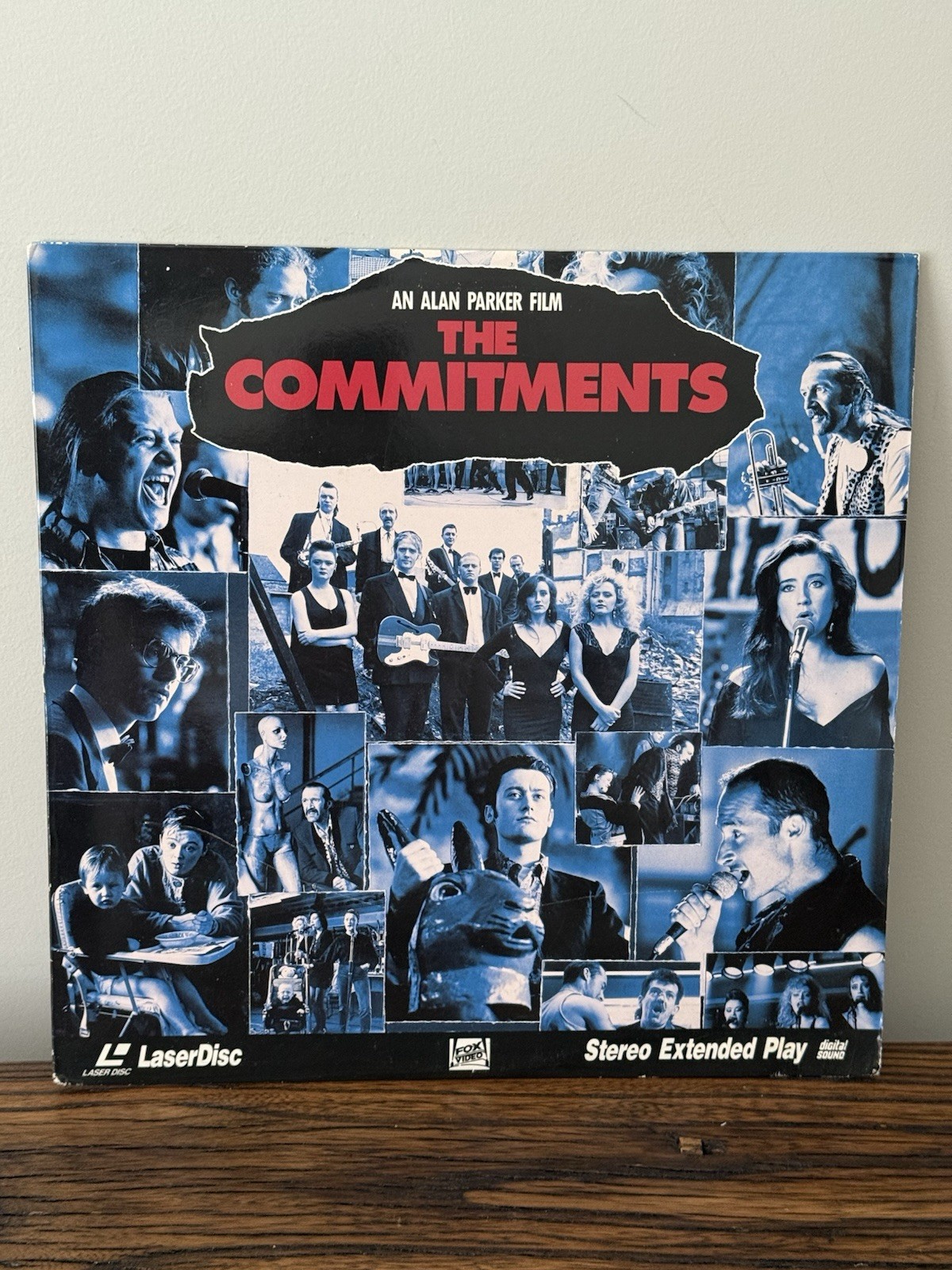 The Commitments LaserDisc LD Alan Parker Soul Music Film Rare