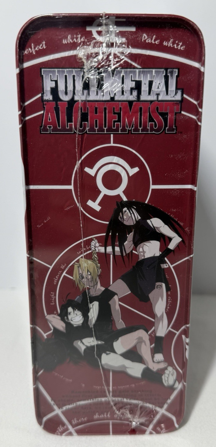 LOT of 12 Fullmetal Alchemist Vol 1 The Curse DVD Collector Tins 2005 Sealed New
