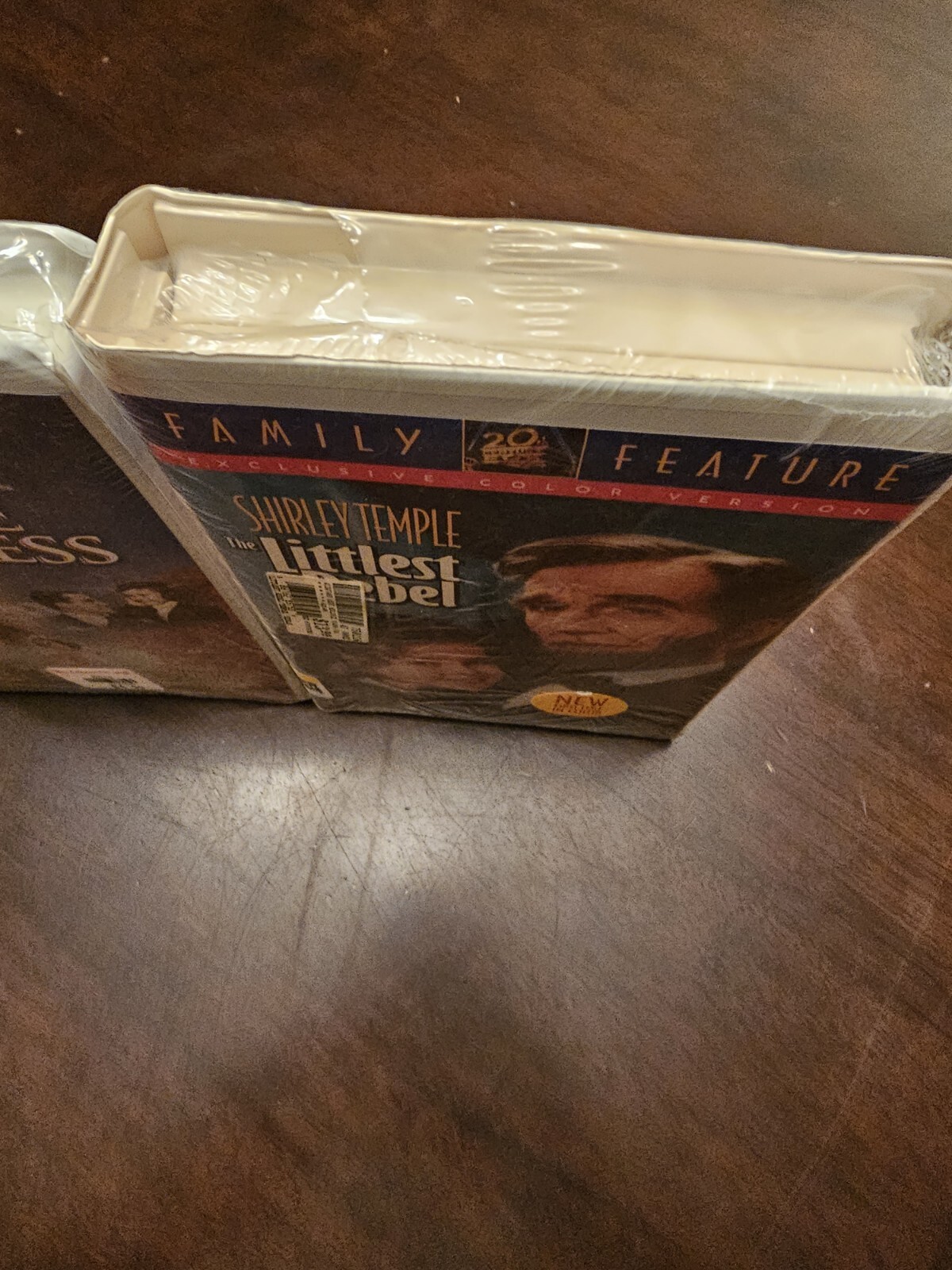 New Sealed Set of Shirley Temple VHS – Little Princess & The Littlest Rebel