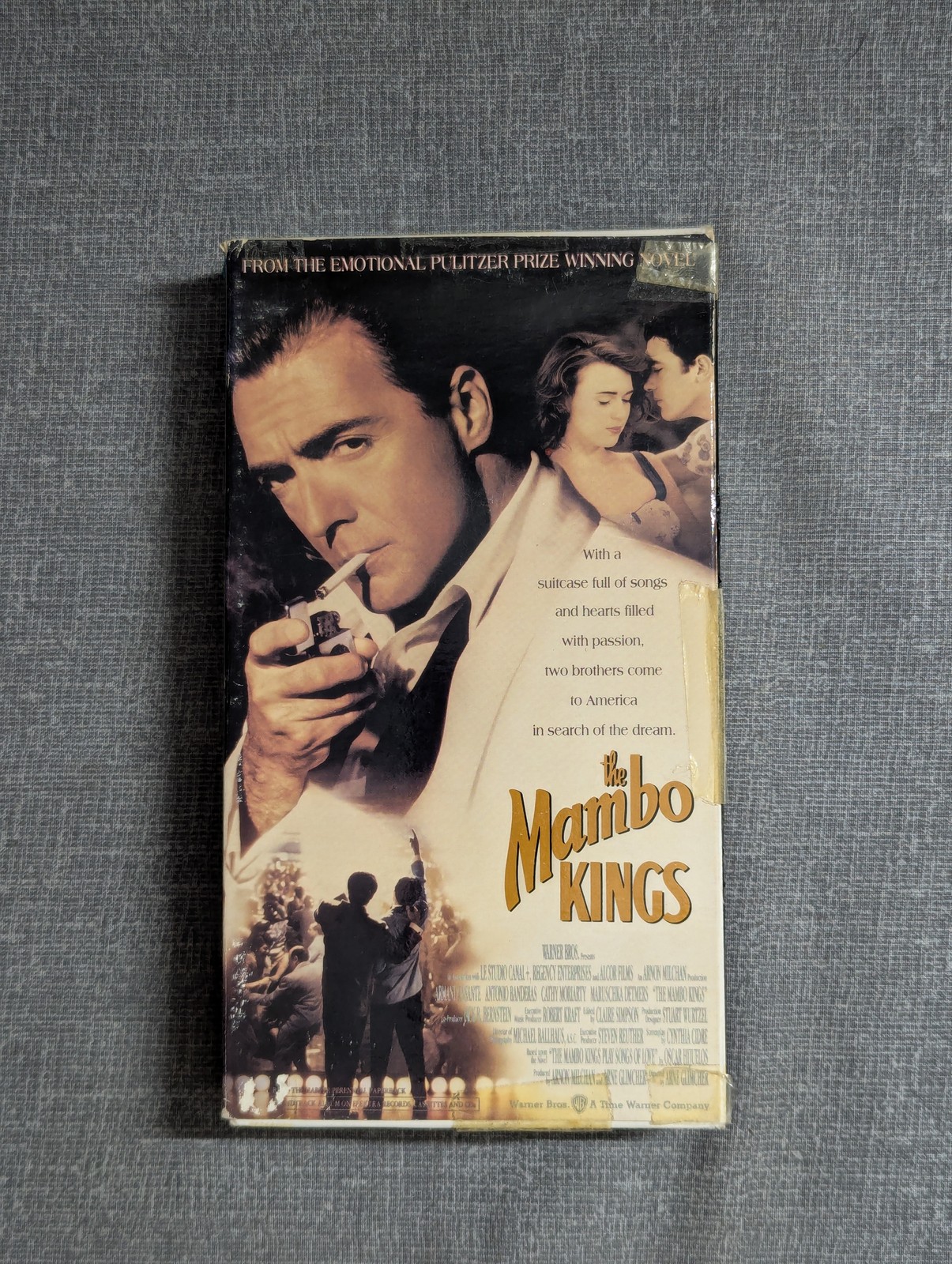 The Mambo Kings VHS Tape 1992 Armand Assante Antonio Banderas Drama Warner Bros