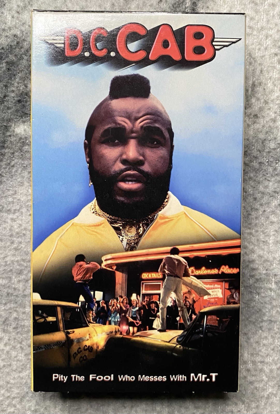 D.C. Cab VHS Tape 1996 Mr. T, Gary Busey, Irene Cara, Adam Baldwin