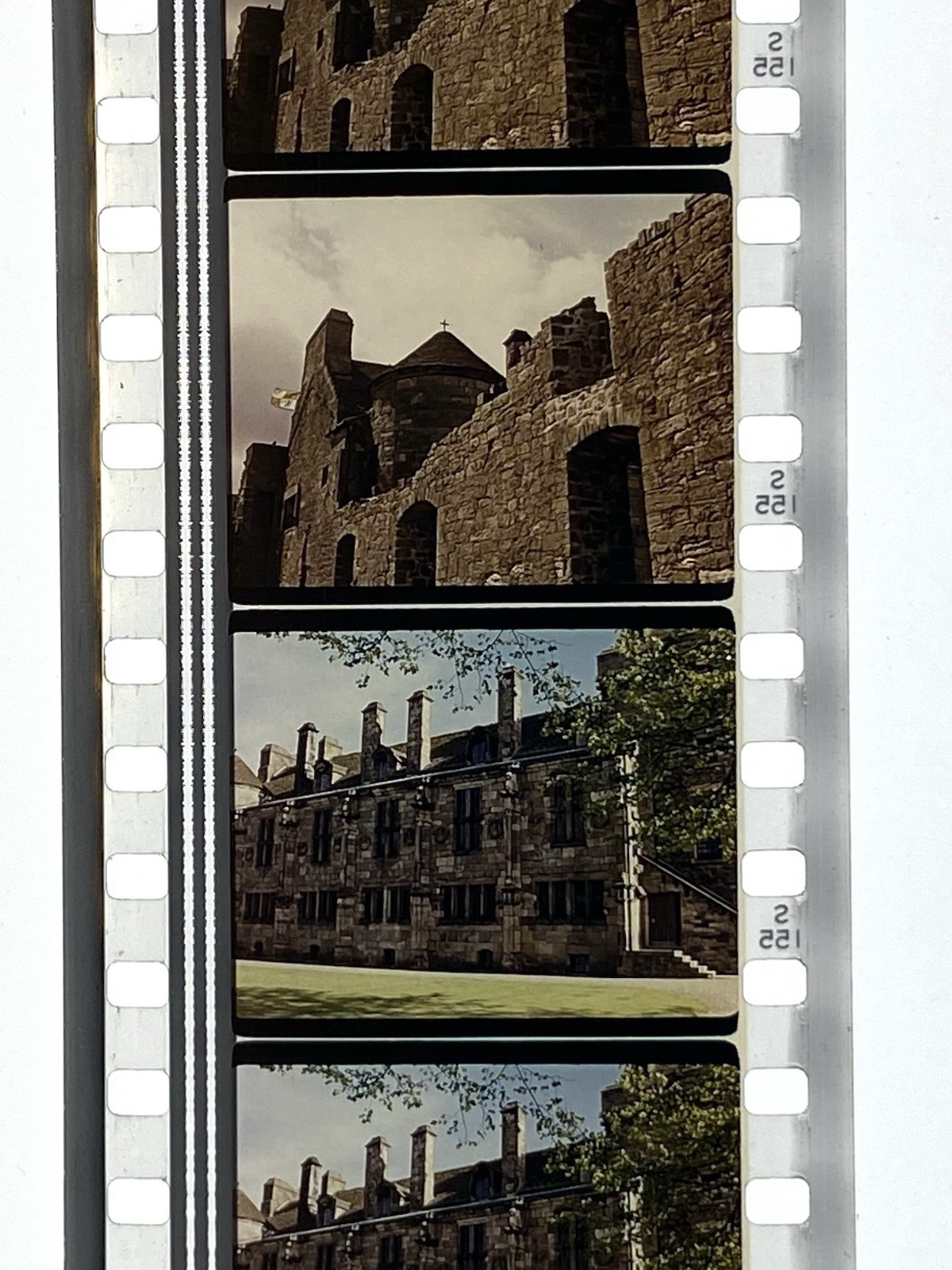 35mm IB Technicolor Film – ROYAL PALACE OF FALKLAND – Rare 1963 UK MOVIE SHORT