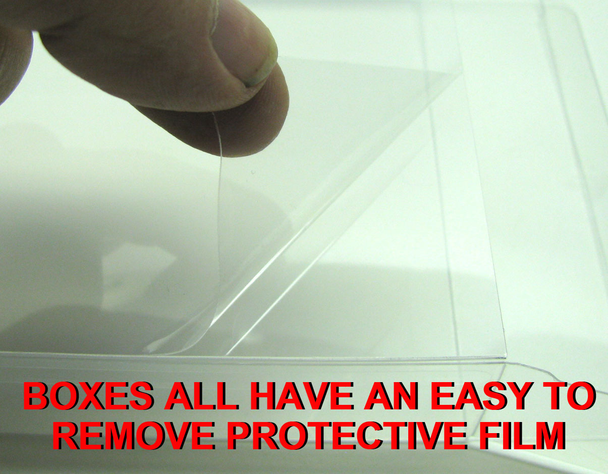 10x BLU-RAY 4K UHD MOVIE – OVERSIZED BOX SET (SIZE B4O B) – CLEAR PROTECTIVE BOX