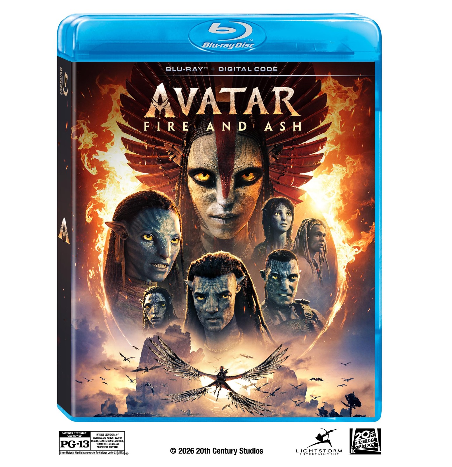 Avatar: Fire And Ash – Blu-ray + Bonus Disc + Digital (Blu-ray) Sam Worthington