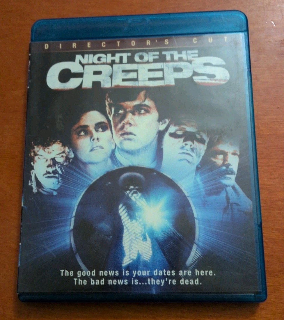 Night Of The Creeps Blu-ray Fred Dekker Jason Lively Steve Marshall Tom Atkins