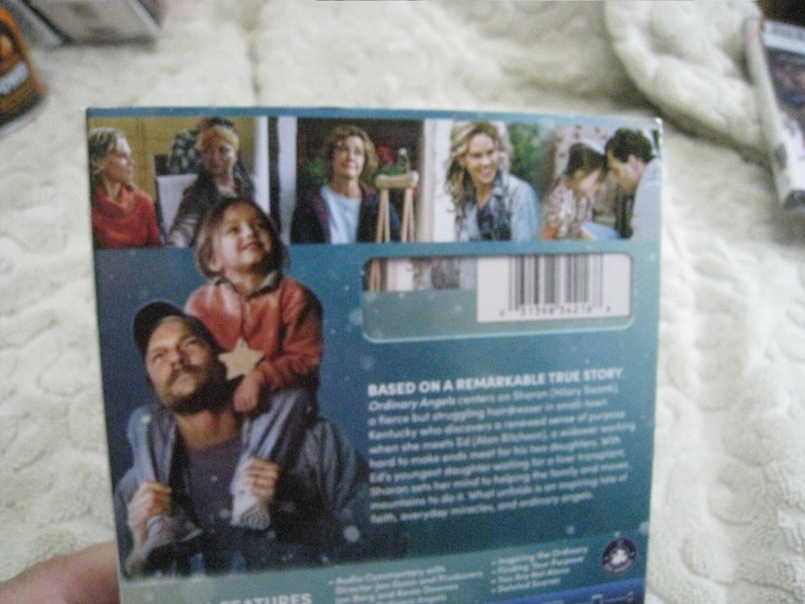 NEW–Ordinary Angels (Blu-Ray + DVD + Digital, 2024) HILARY SWANK W/SLIPCOVER