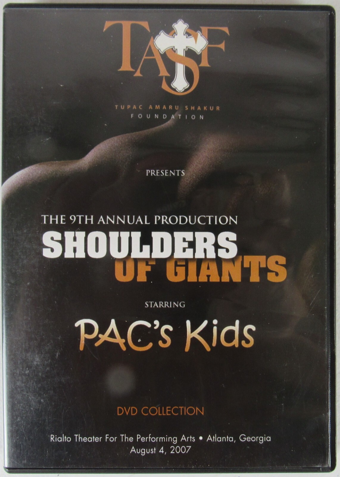 Shoulders of Giants DVD Tupac Amaru Shakur Foundation Atlanta 2007 Theater