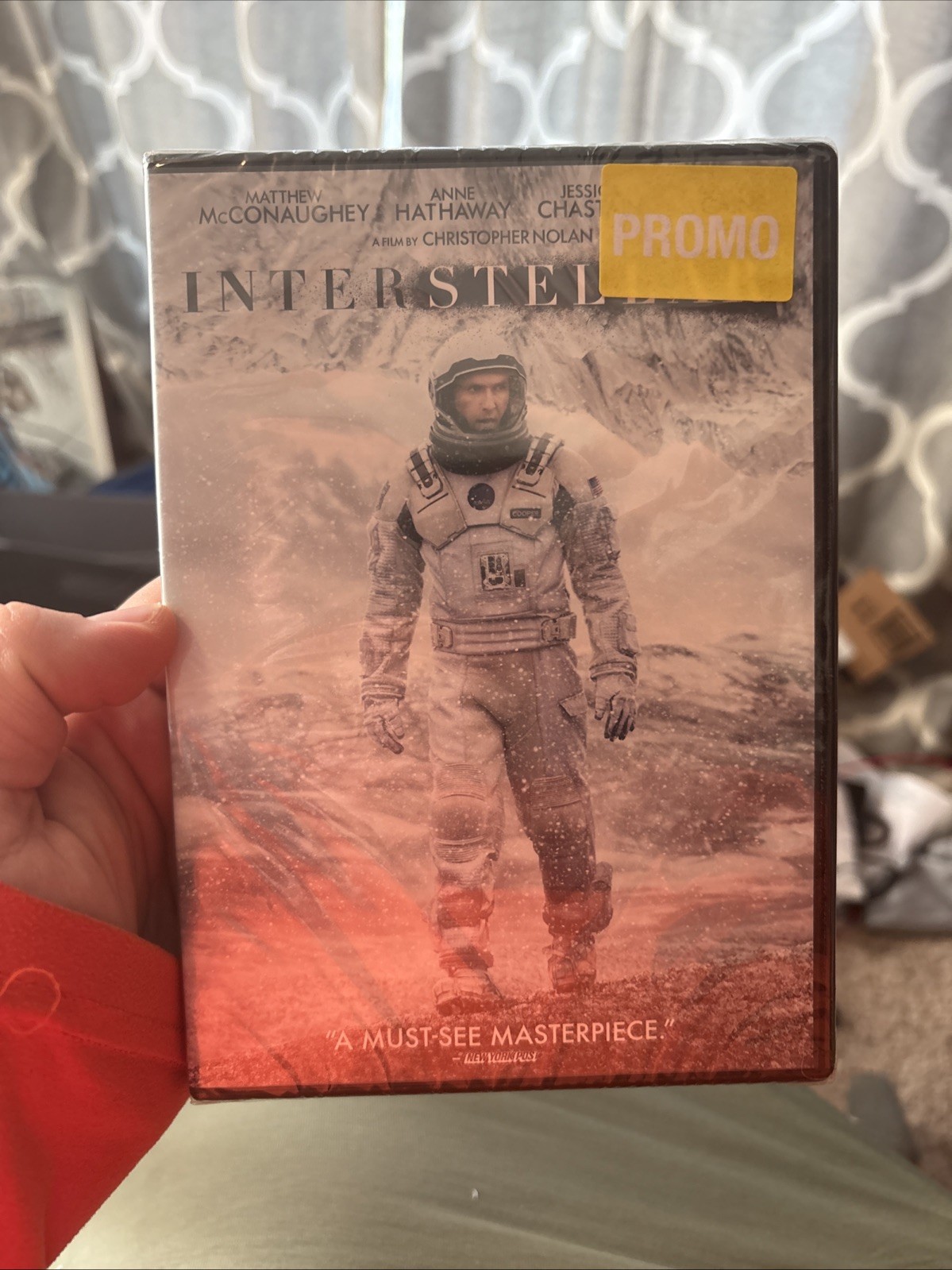 INTERSTELLAR (DVD, 2015-Promo) Brand New