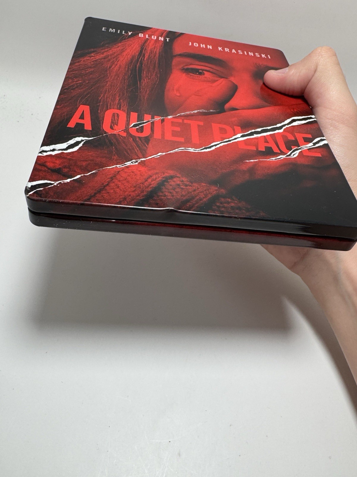 A Quiet Place 4K Ultra HD Blu-Ray HDR Steelbook Best Buy Exclusive HAS DENT