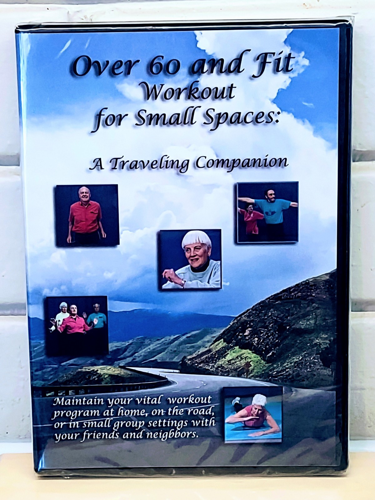 OVER 60 AND FIT WORKOUT FOR SMALL SPACES+A TRAVELING COMPANION) – DVD (2009)