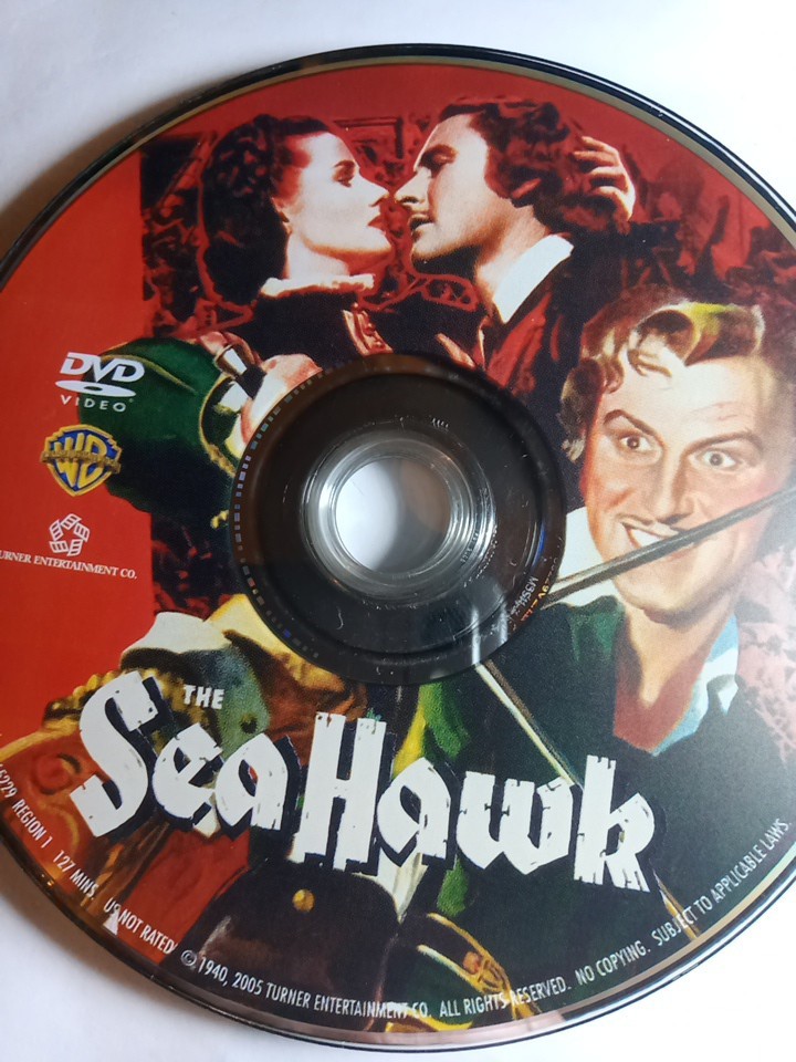 SEA HAWK 1940 FULSCRN DVD DISC ONLY USED FREESHIP NOTRACKING