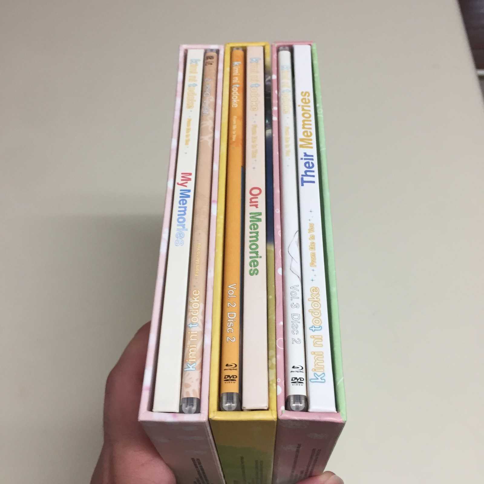 Kimi Ni Todoke Premium Edition Volume 1 2 3 Season 1 Blu-Ray DVD Limited Special