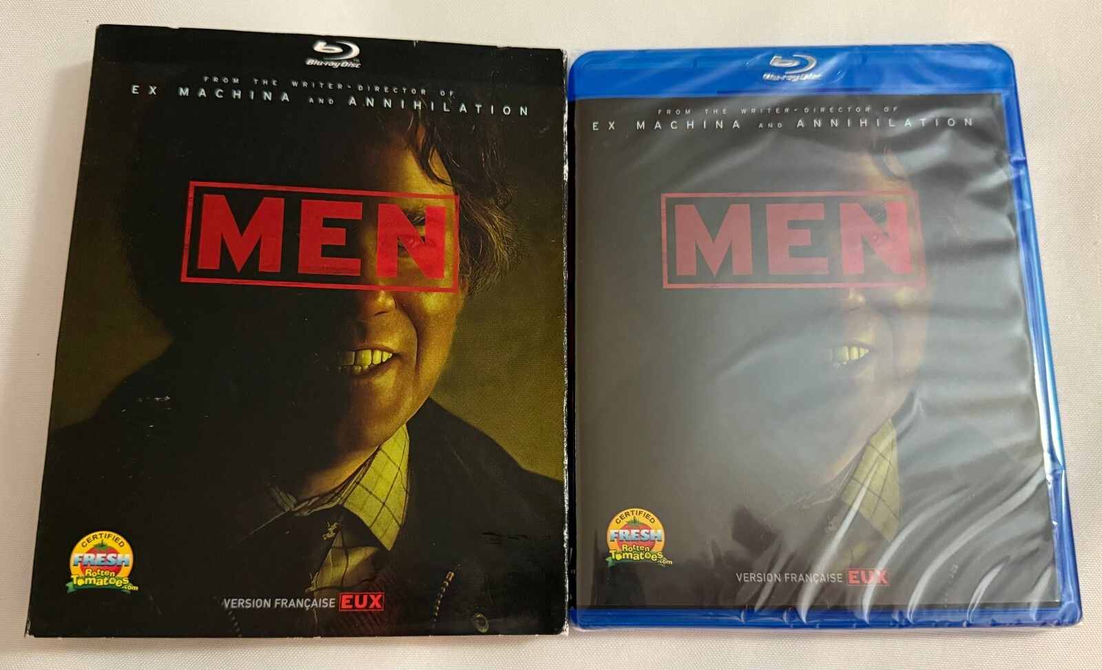Men Blu-ray 2022 [VVS Films] Jessie Buckley New/Sealed (French Version)