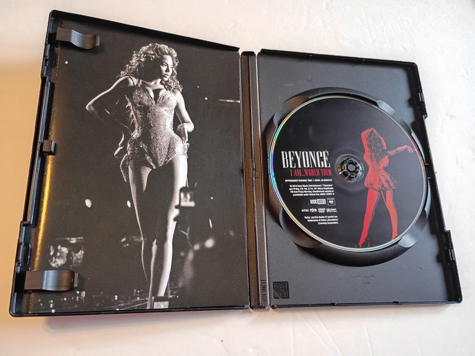 Beyonce 3 DVDs and a Blu-ray (Concerts and Video Album)