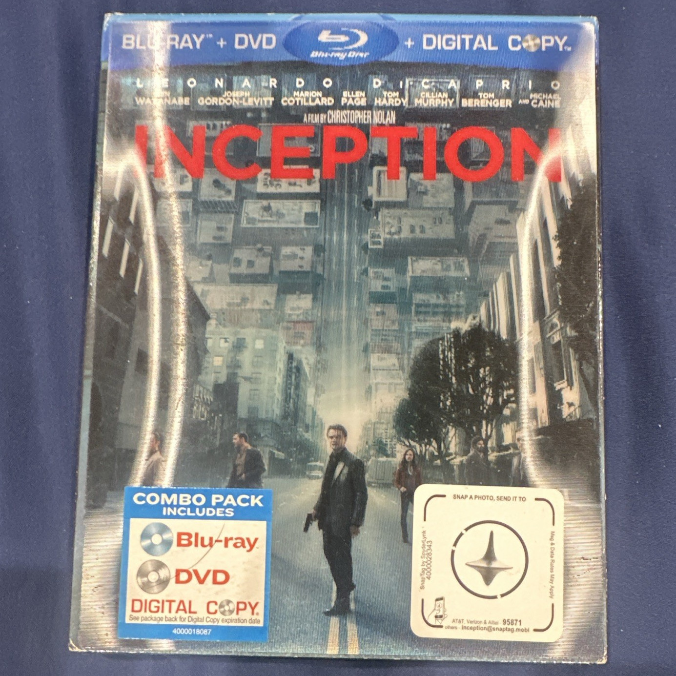 Inception Blu-ray/DVD Combo Pack + Digital Copy Warner Bros. PG-13 2010 148 Min