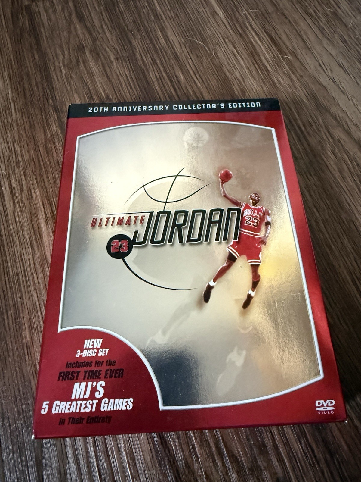 NBA Ultimate Jordan: 20th Anniversary Collectors Edition (DVD, 2004, 3-Disc Set)