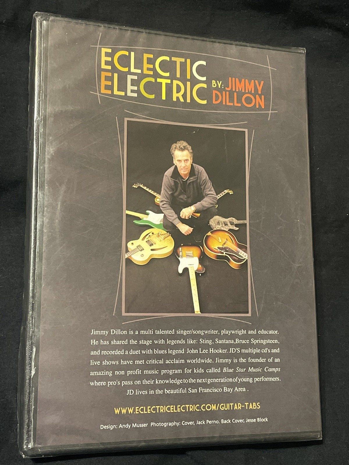 ECLECTIC ELECTRIC Guitar Instruction by Jimmy Dillon 3 disc set NEW Sealed
