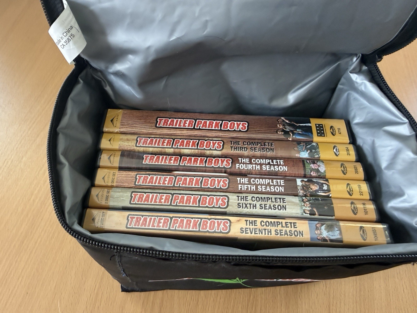 Trailer Park Boys DVD Cooler Bag Set Seasons 1-7 Complete Set – Showcase