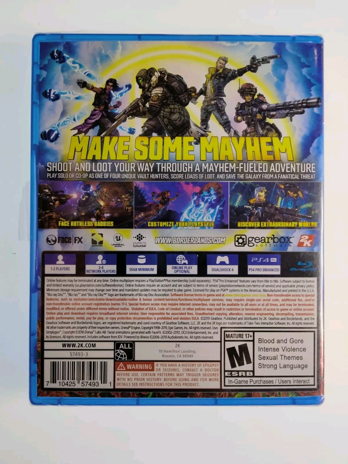 Sony PlayStation 4 / PS4 Borderlands 3