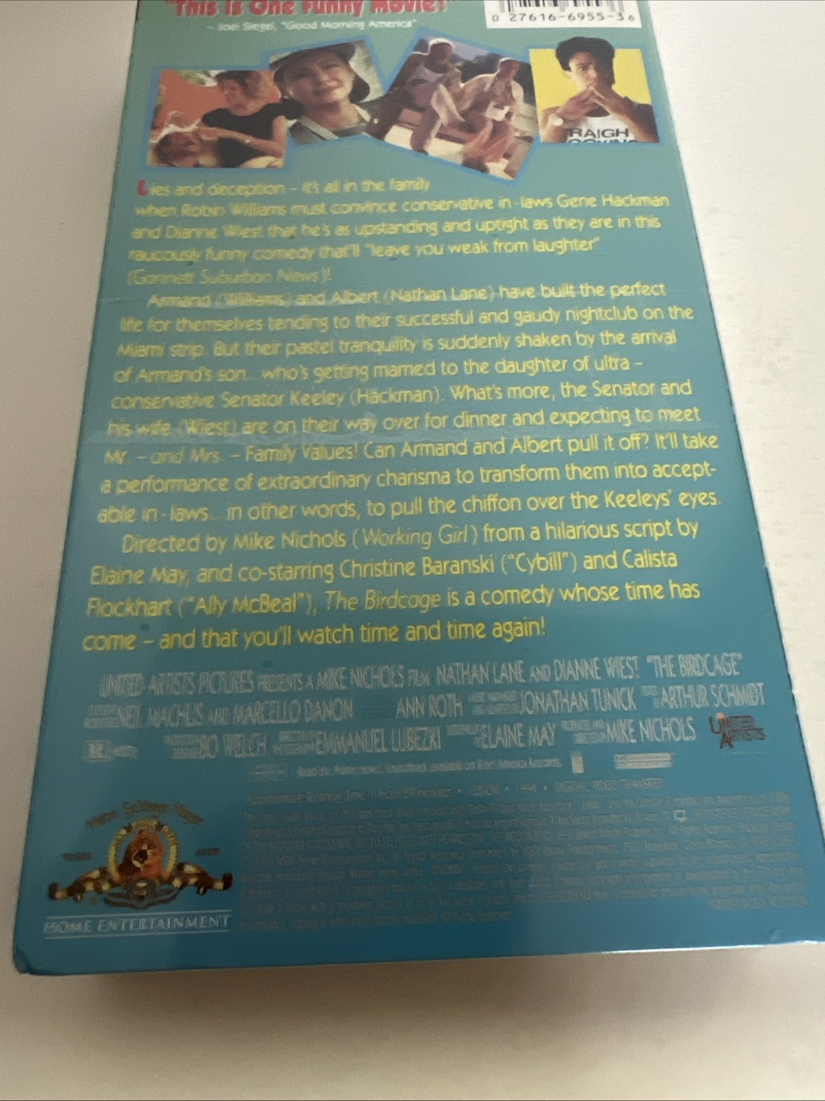 The Birdcage VHS Sealed