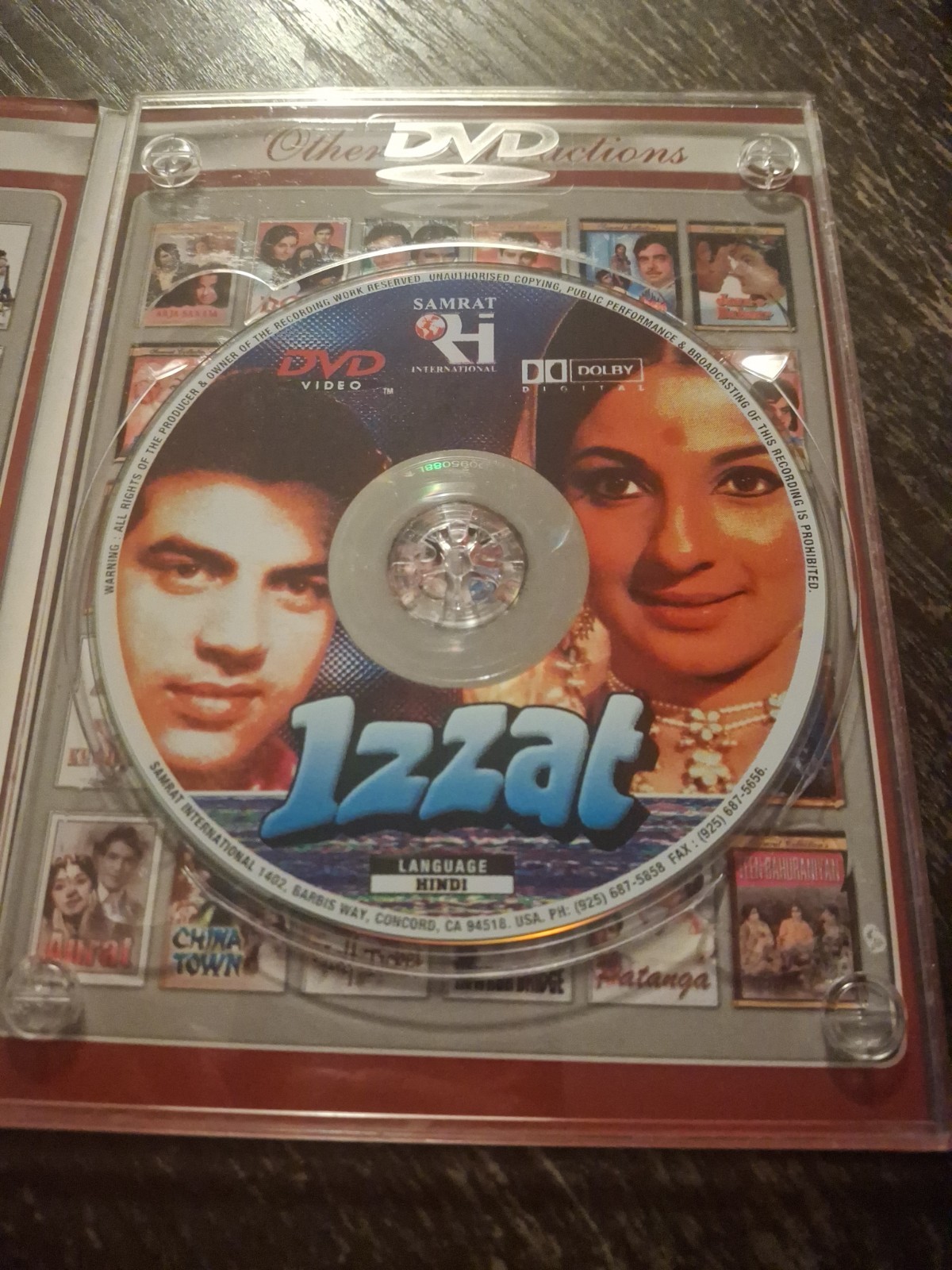 Izzat DVD Bollywood Hindi Movie