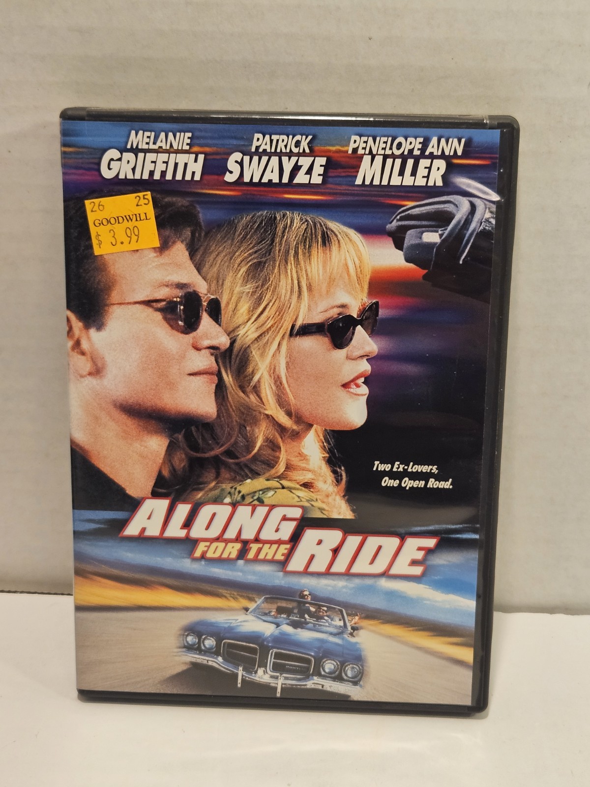 Along for the Ride (DVD) Melanie Griffith Patrick Swayze Penelope Ann Miller