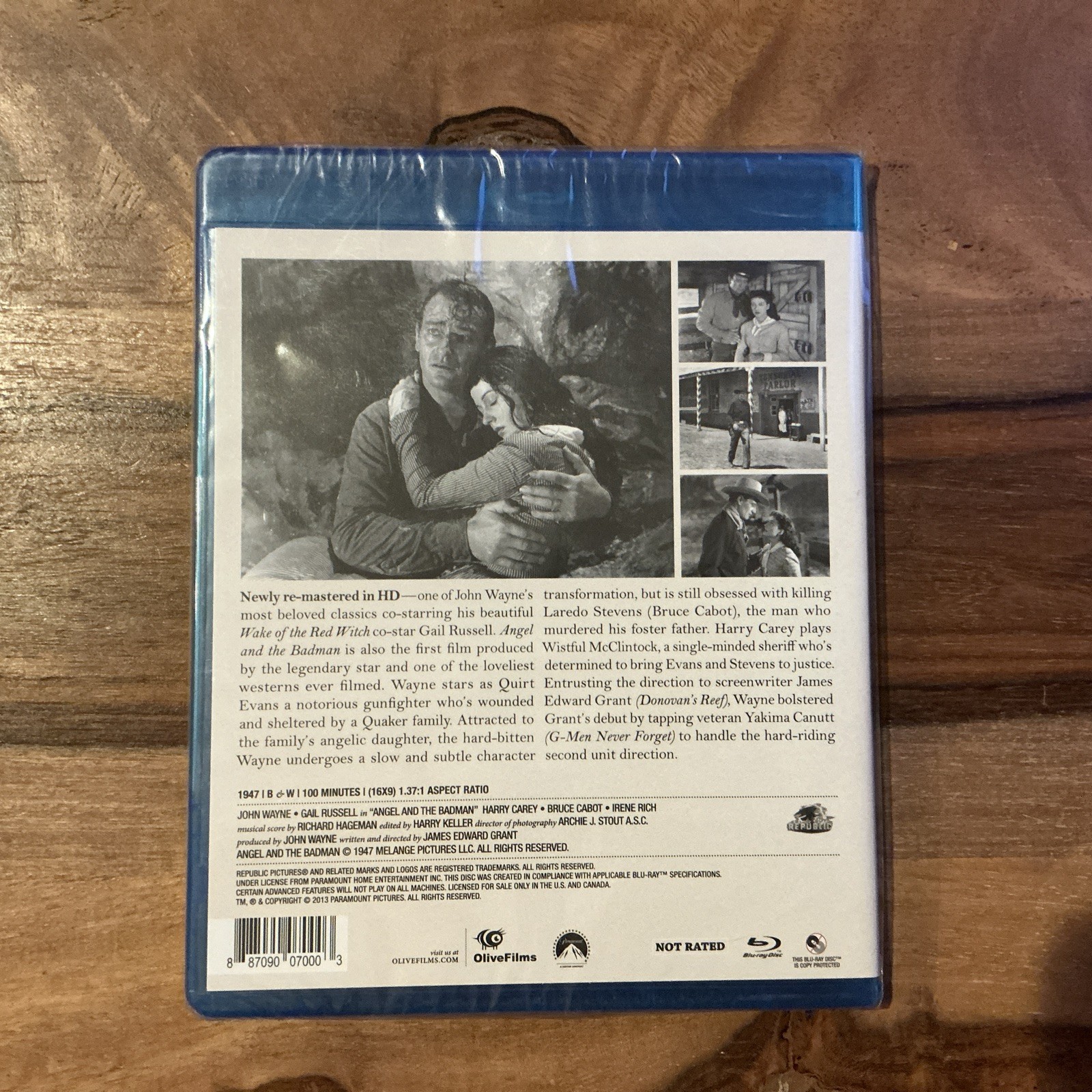 Angel and the Badman (Blu-ray, 1947) NEW IN PLASTIC