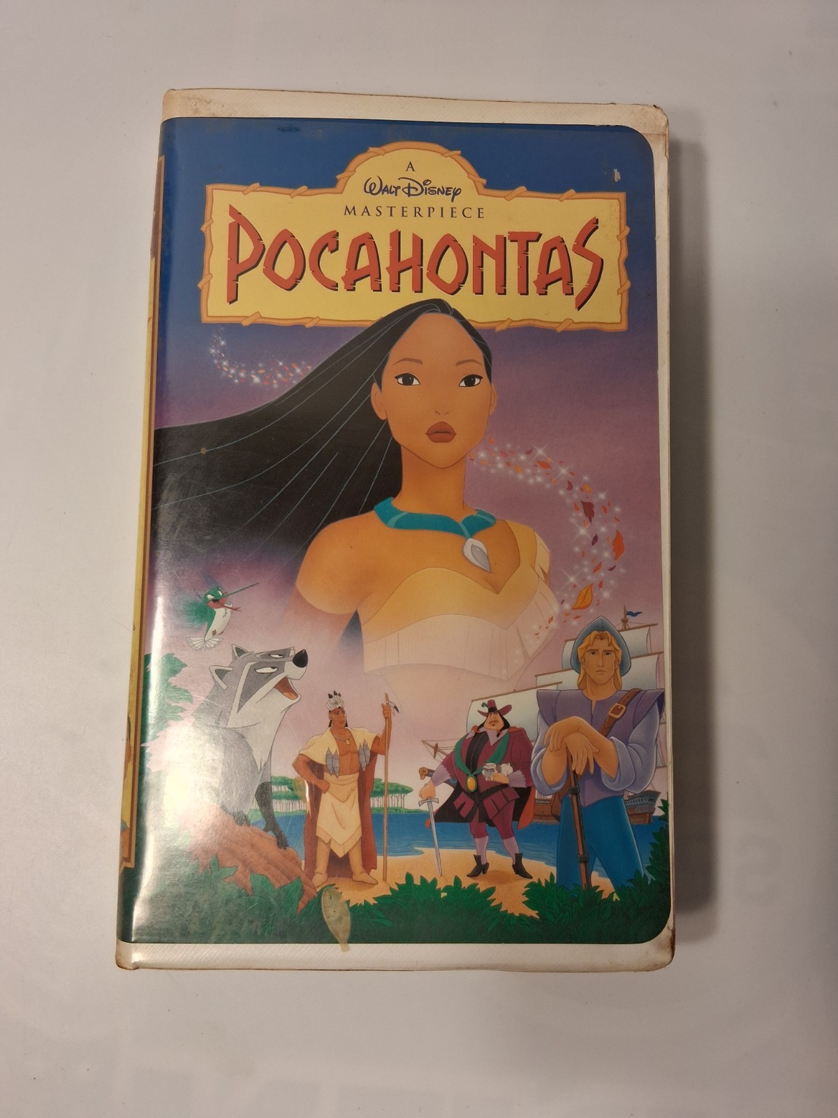 Walt Disney Pocahontas Masterpiece VHS NTSC 1995 Mel Gibson Linda Hunt