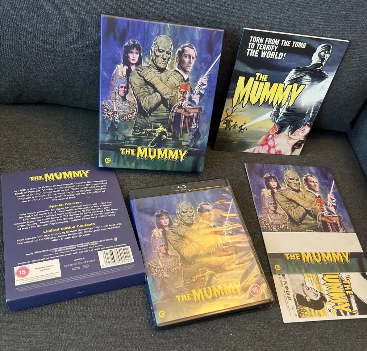 The Mummy (1959) – OOP Limited Edition Blu-ray Second Sight Hammer UK Import