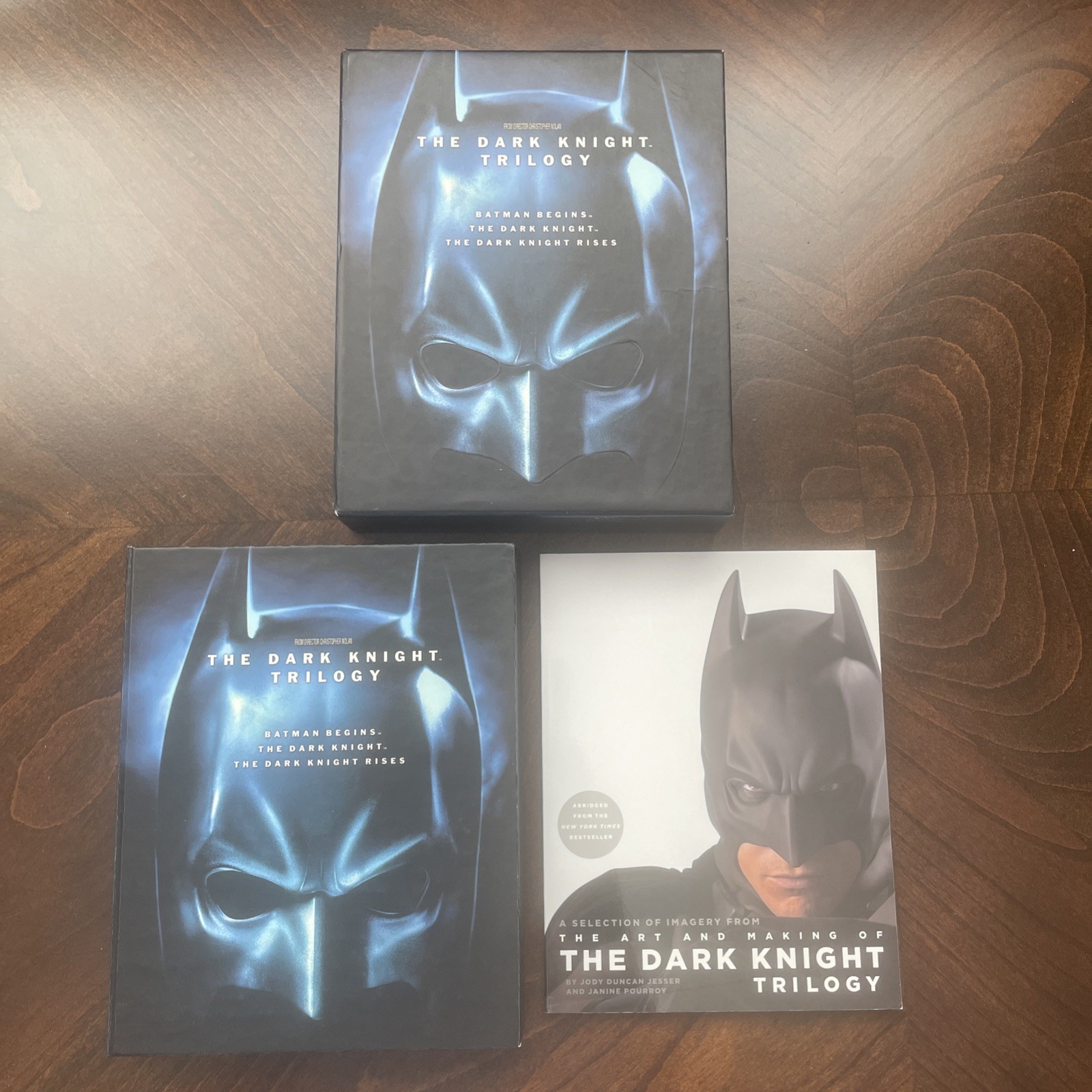 The Dark Knight Trilogy (Blu-Ray Box Set) 5-Disc Collection w/ Booklet