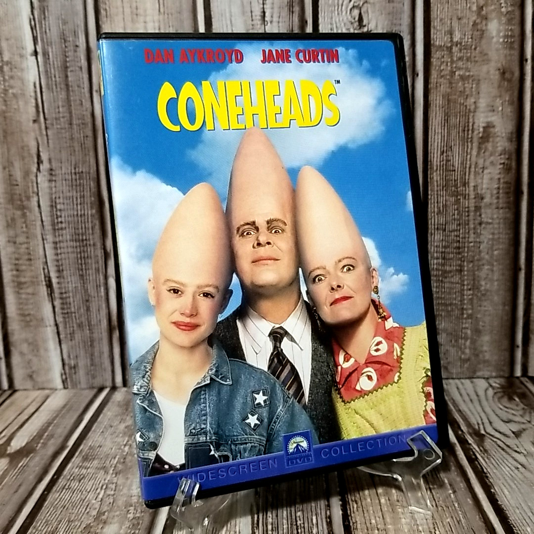 Coneheads (DVD, 1993) Dan Aykroyd Jane Curtain Alien Comedy PG Ships Fast!