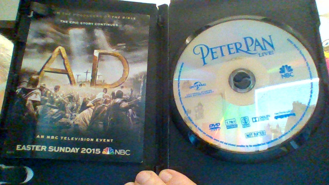 Peter Pan Live! [DVD] Christopher Walken & Christian Borle + FREE BONUS ITEM