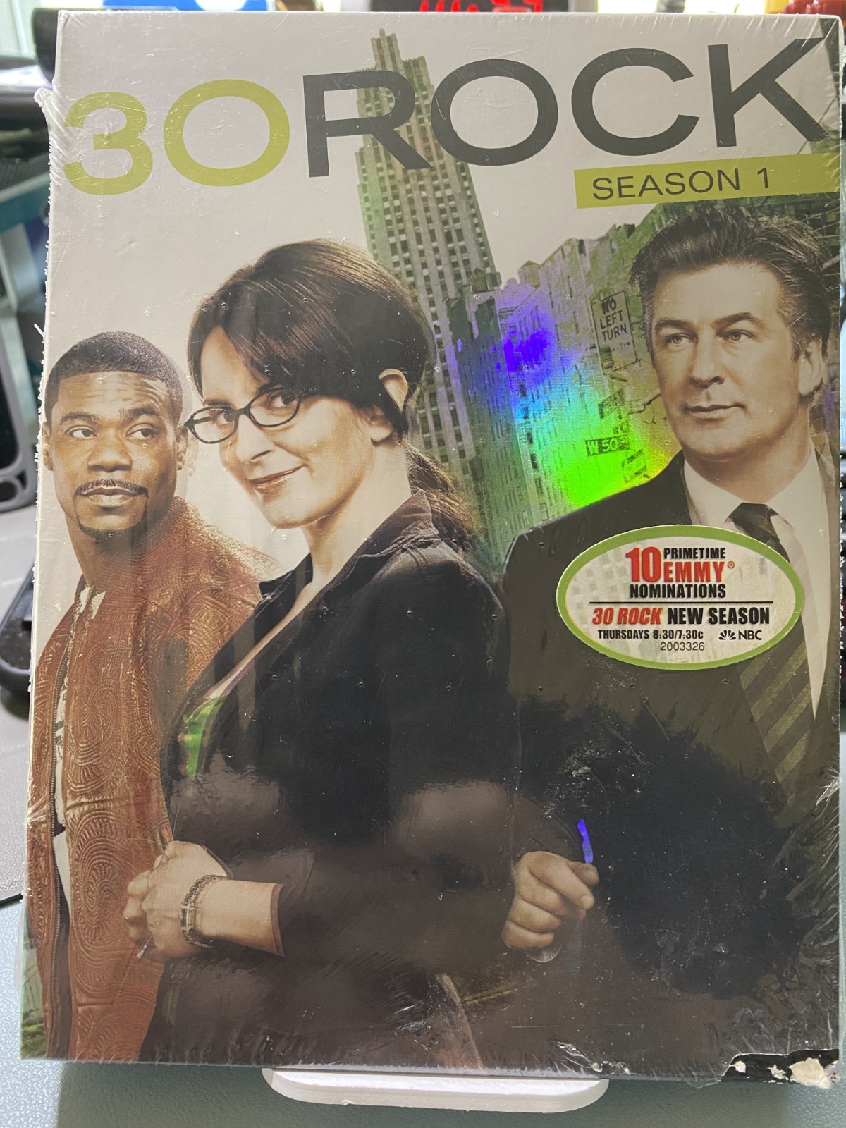 30 Rock: Season 1 2 3 (DVD) NEW Factory Sealed Seasons One Two Three (1846)