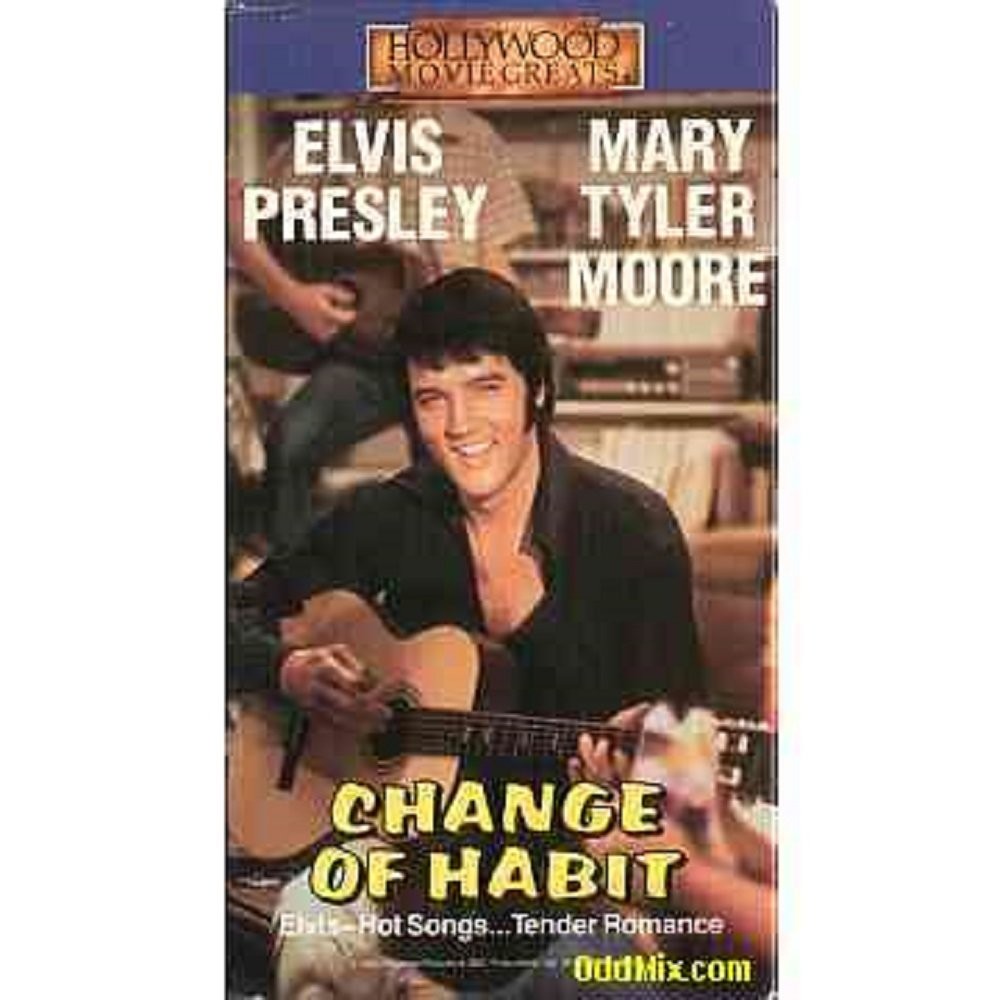 Hollywood Movie Greats: Change of Habit – VHS – Very Good