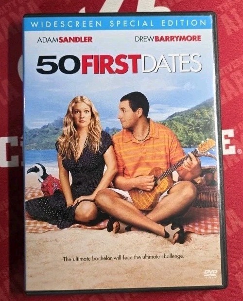 50 First Dates Widescreen Special Edition Sandler Barrymore DVD 99 Minutes 2004