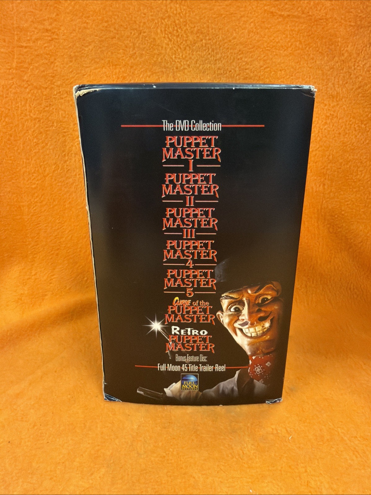 Puppet Master DVD Horror Collection 8 Disc Box Set Full Moon Pictures Rare OOP