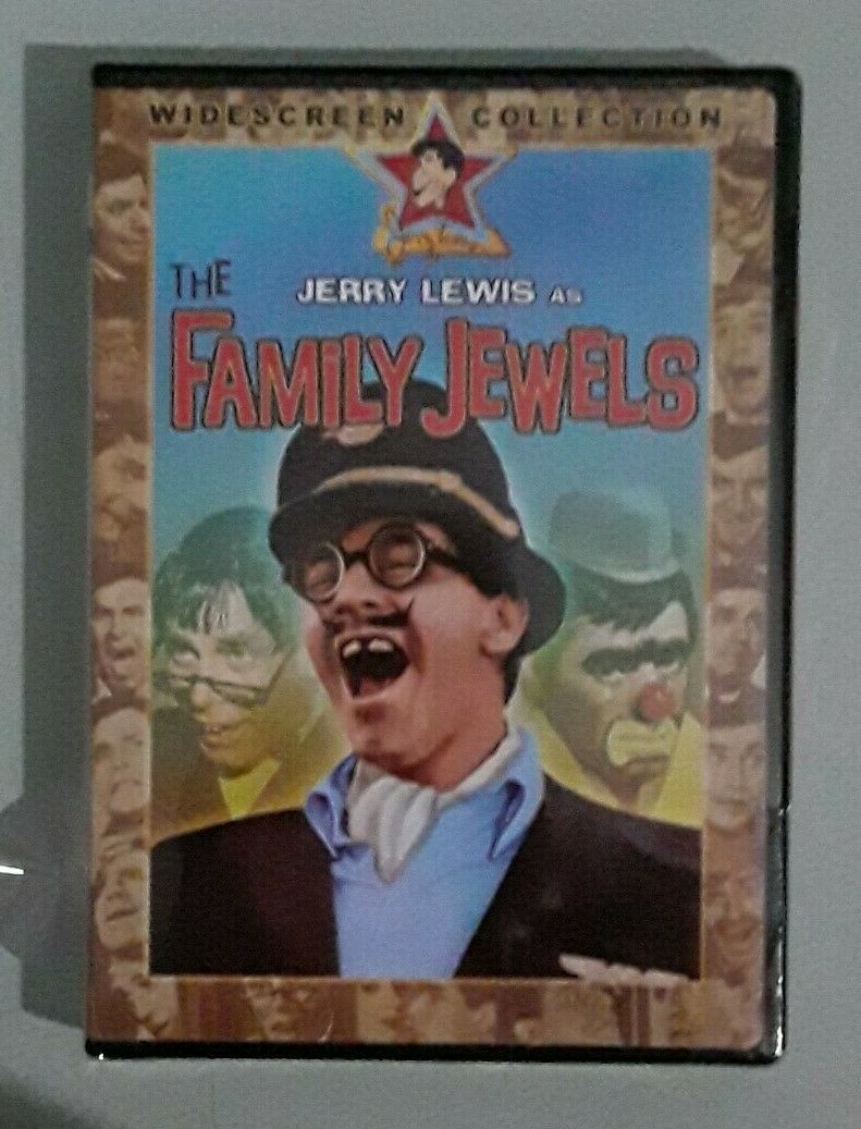 jerry lewis THE FAMILY JEWELS sebastian cabot DVD NEW