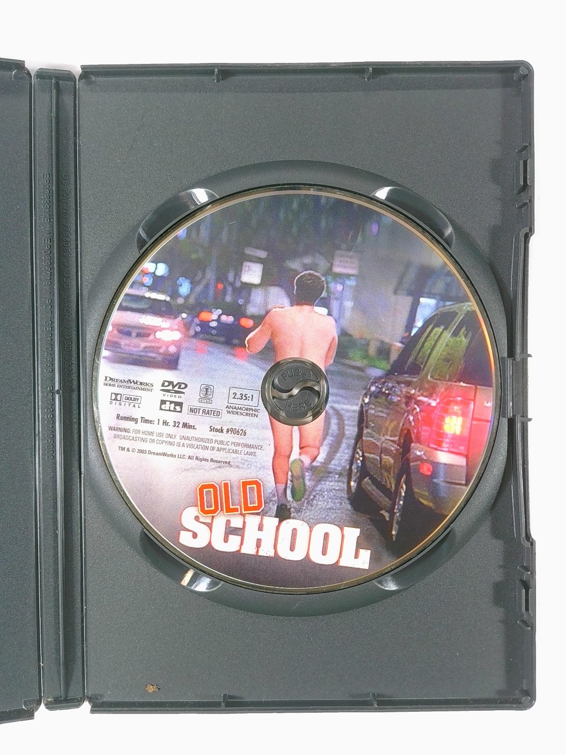 Old School DVD 2003 Unrated Edition Will Ferrell Luke Wilson