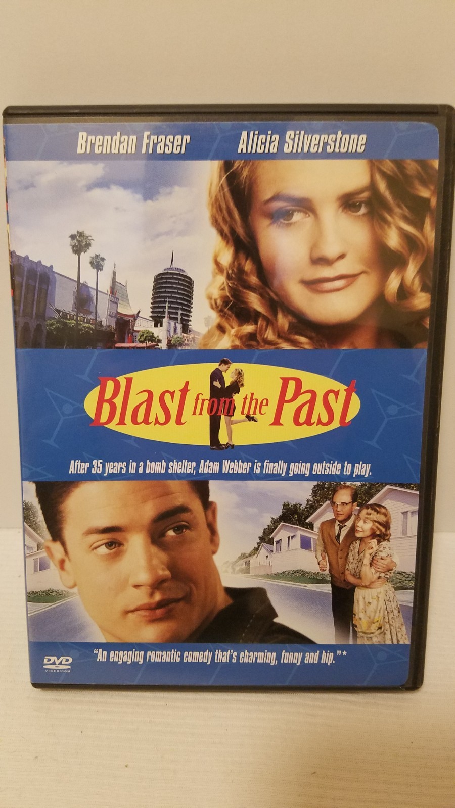 BLAST FROM THE PAST DVD Brendan Fraser * Alicia Silverstone WIDESCREEN
