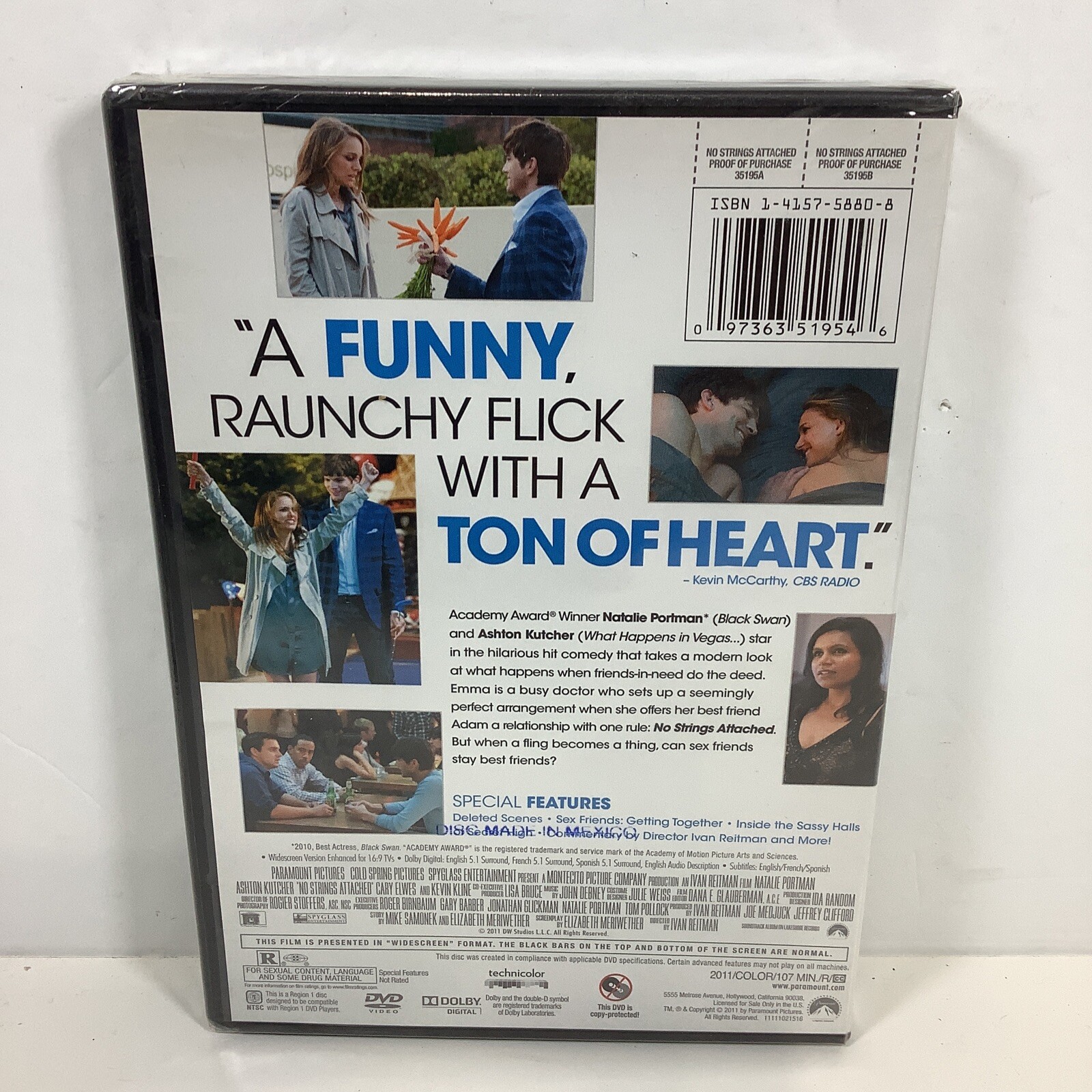 No Strings Attached (DVD, 2011)