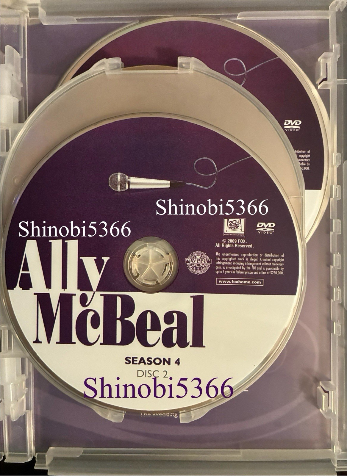 LIKE NEW RARE Hard To Find Ally McBeal: Season 4 DVD, Calista Flockhart