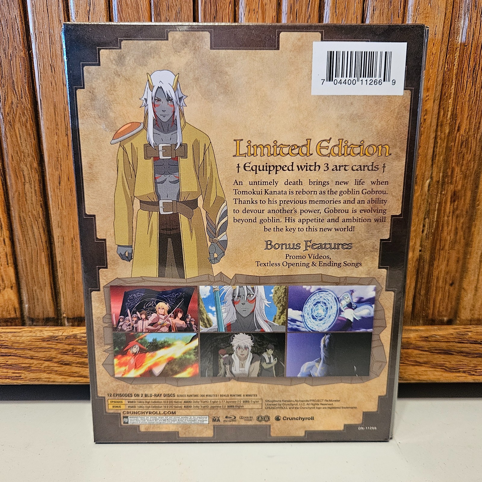 Re:Monster – The Complete Season, Limited Edition / Blu-ray. Brand New.