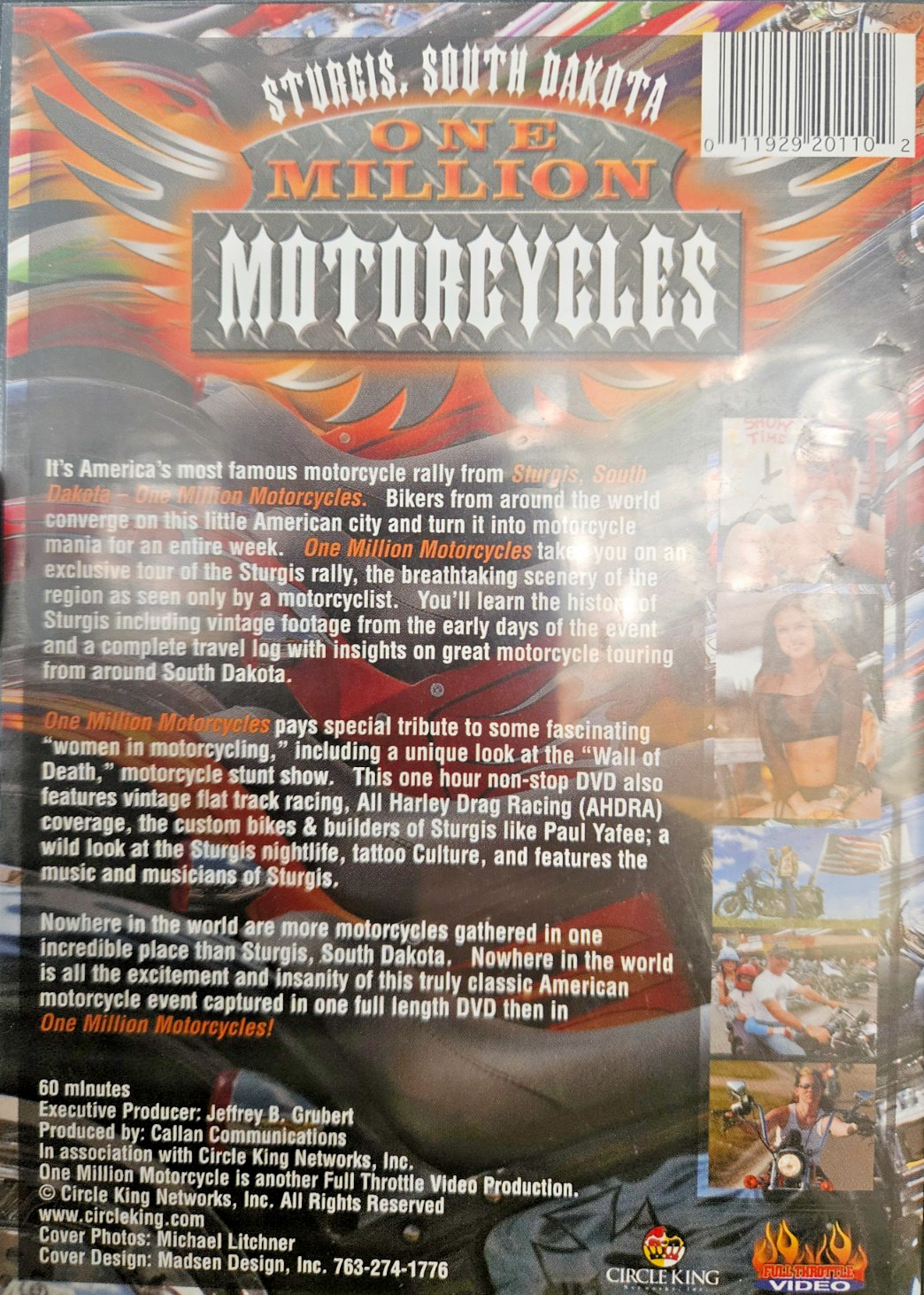 One Million Motorcycles DVD Sturgis SD Americas most famous rally event
