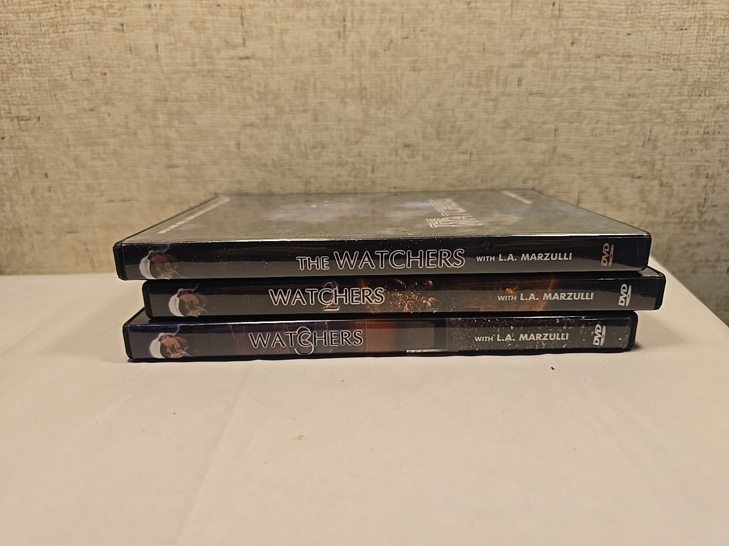 THE WATCHERS~WATCHERS 2~WATCHERS 3~2010-11 MINT 3 DVD SET~L.A. MARZULLI~UFOs +