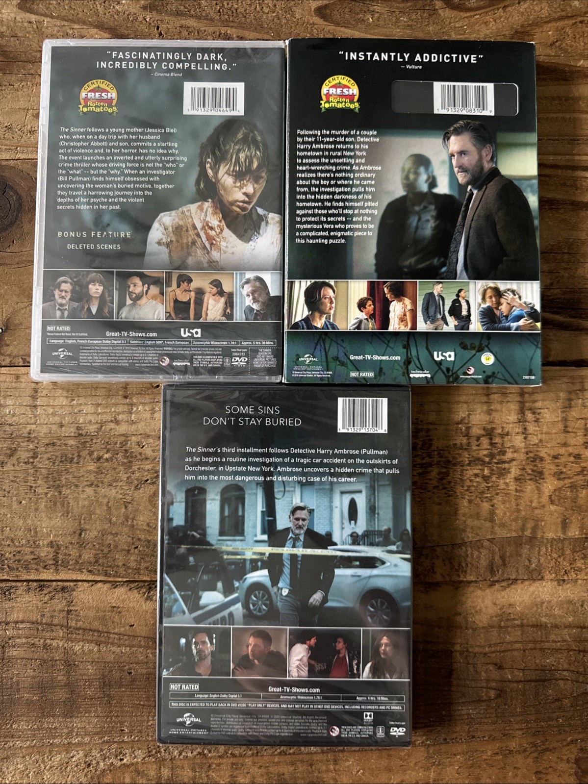 The Sinner: Seasons 1-3 (SEALED)