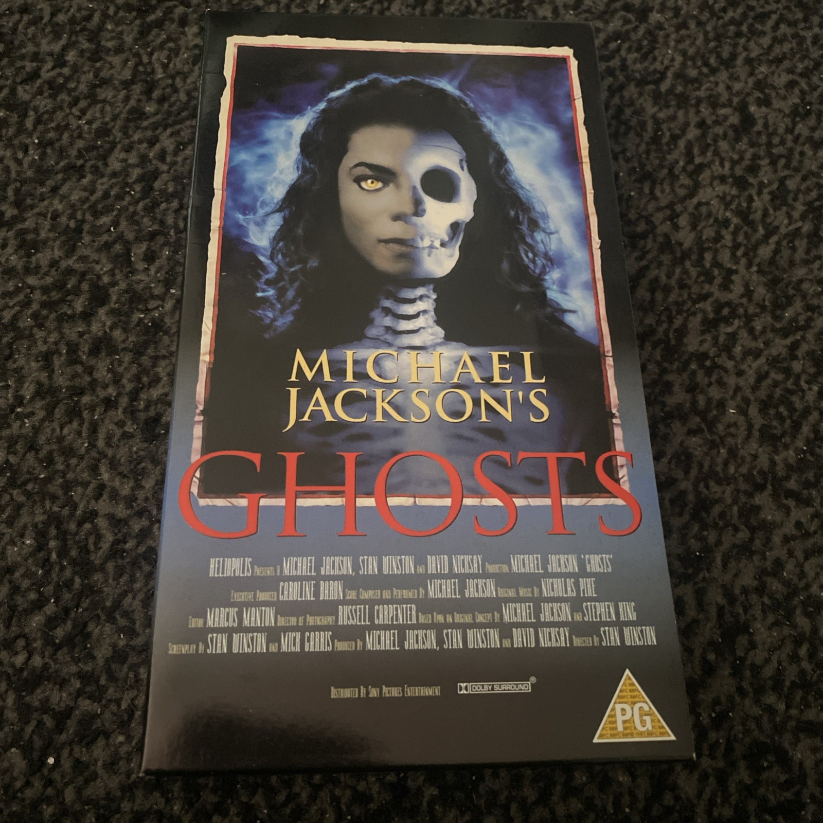 Michael Jackson’s Ghosts 1996 VHS UK PAL EX CONDITION
