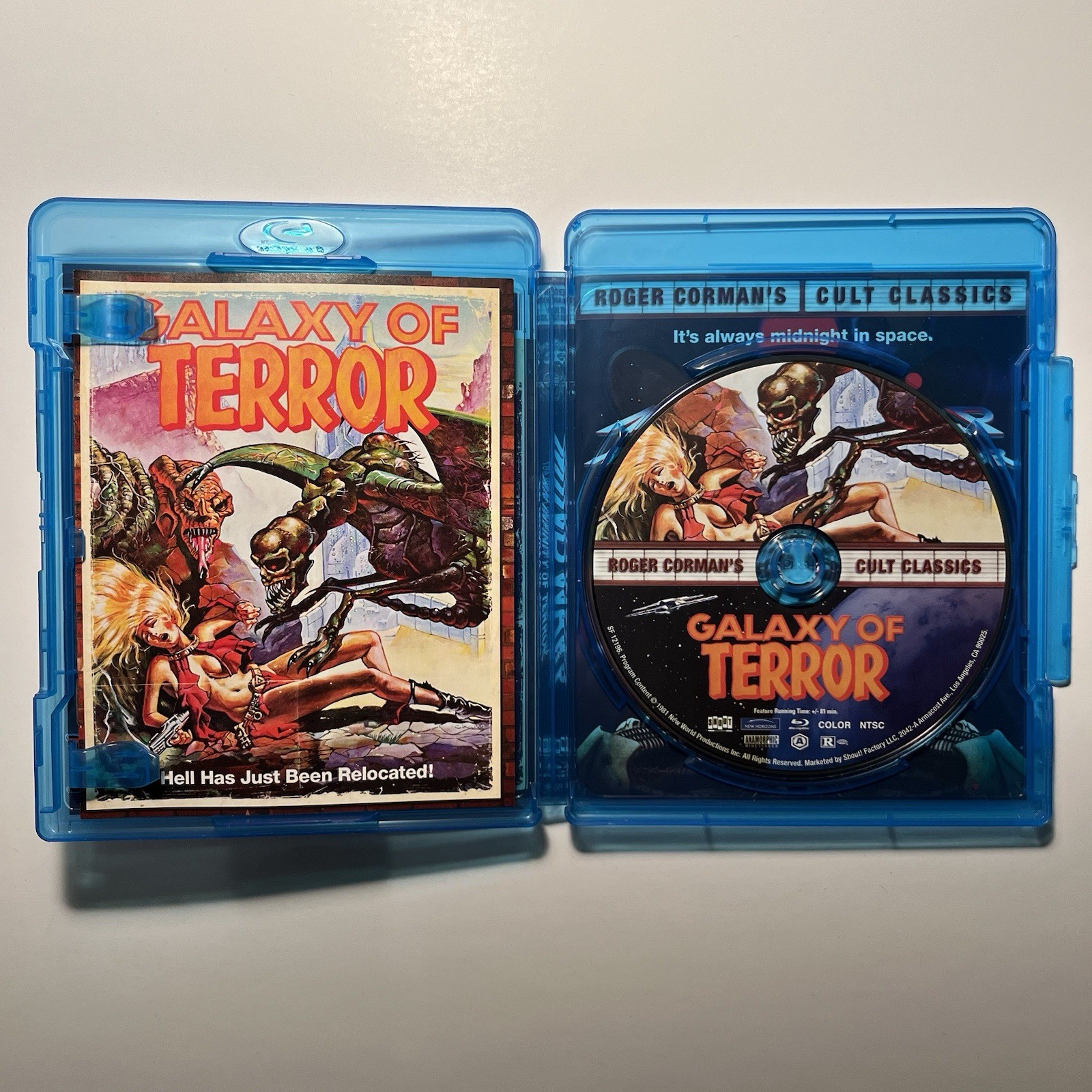 Galaxy of Terror (Blu-ray, 1981) Shout Factory Roger Corman Cult Classics