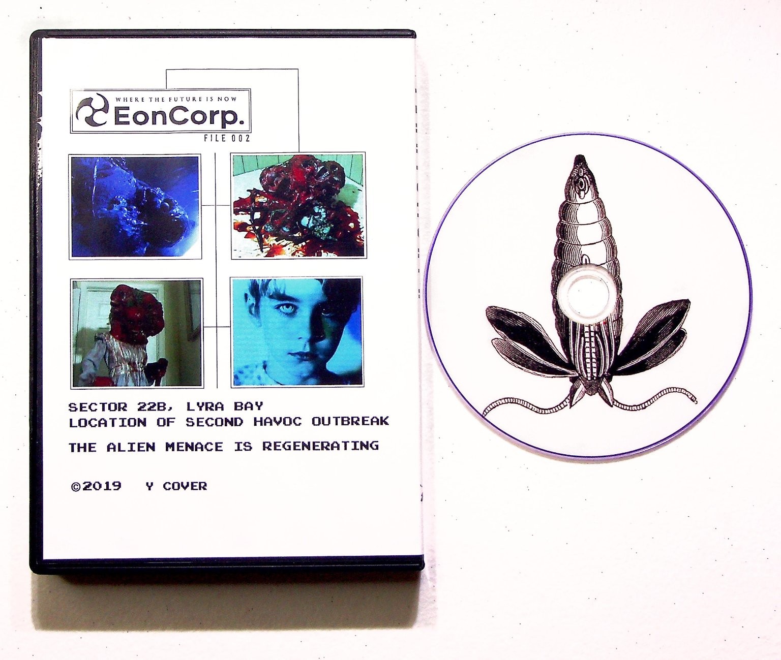 Teratomoph DVD 2019 Joe Meredith Sci-Fi Horror Experimental Film EonCorp