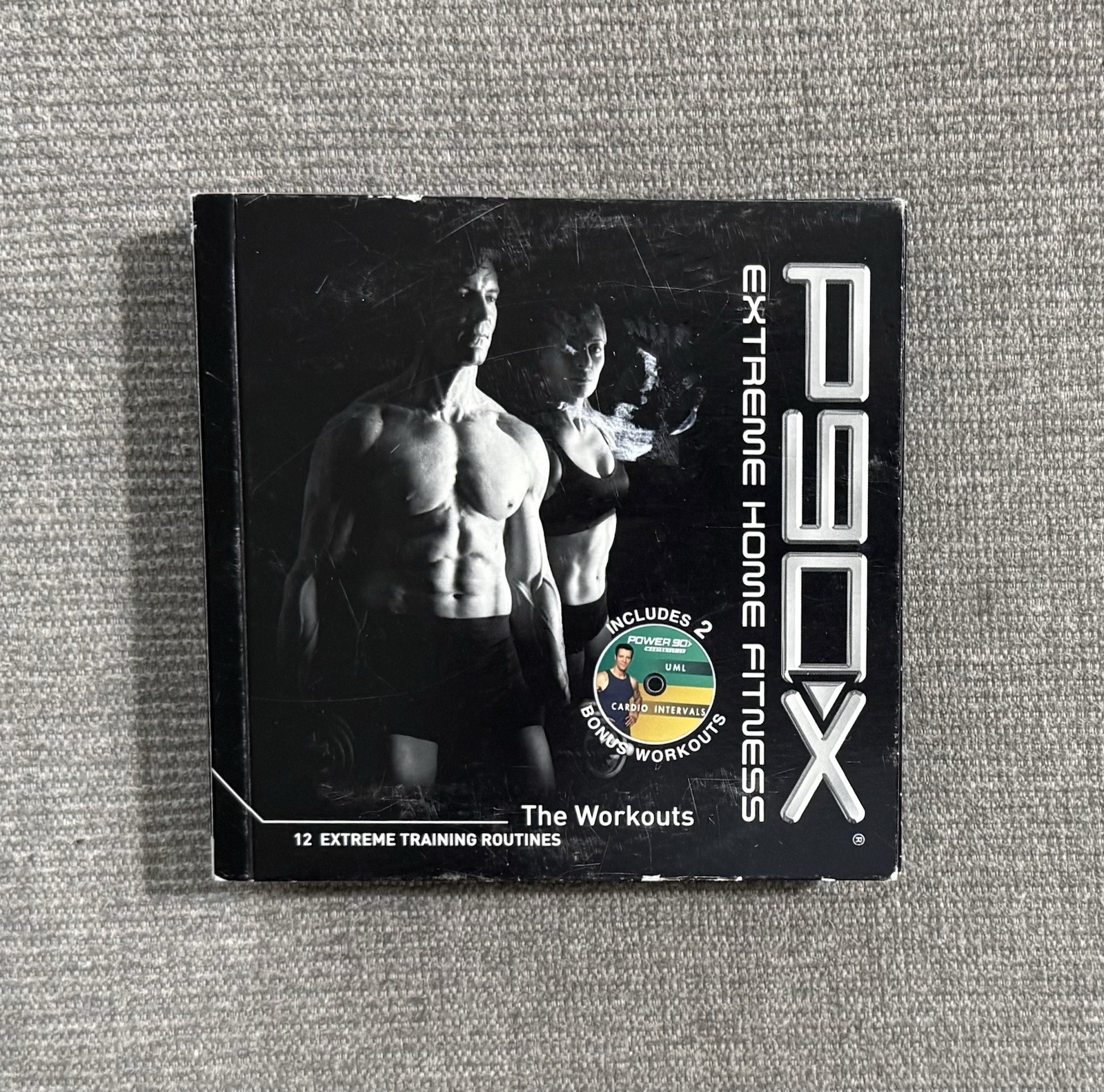 Workout P90X Extreme Home Fitness COMPLETE 12 DVD Set Lot – FREE SHIPPING